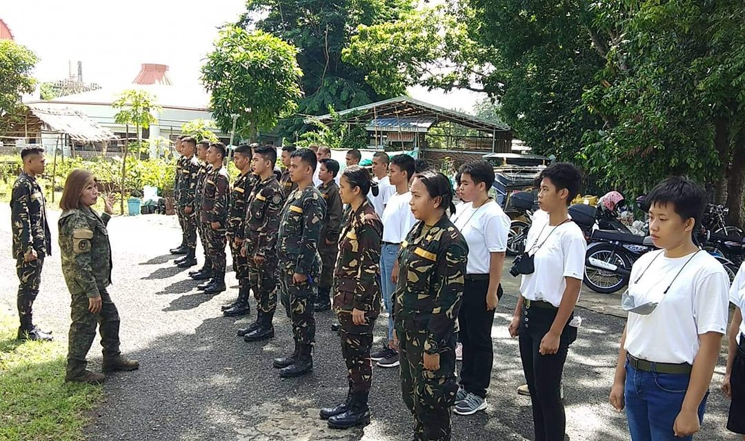 PSU Asingan Advance ROTC Cadets Conduct Tree Planting Activity