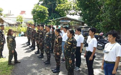 PSU Asingan Advance ROTC Cadets Conduct Tree Planting Activity